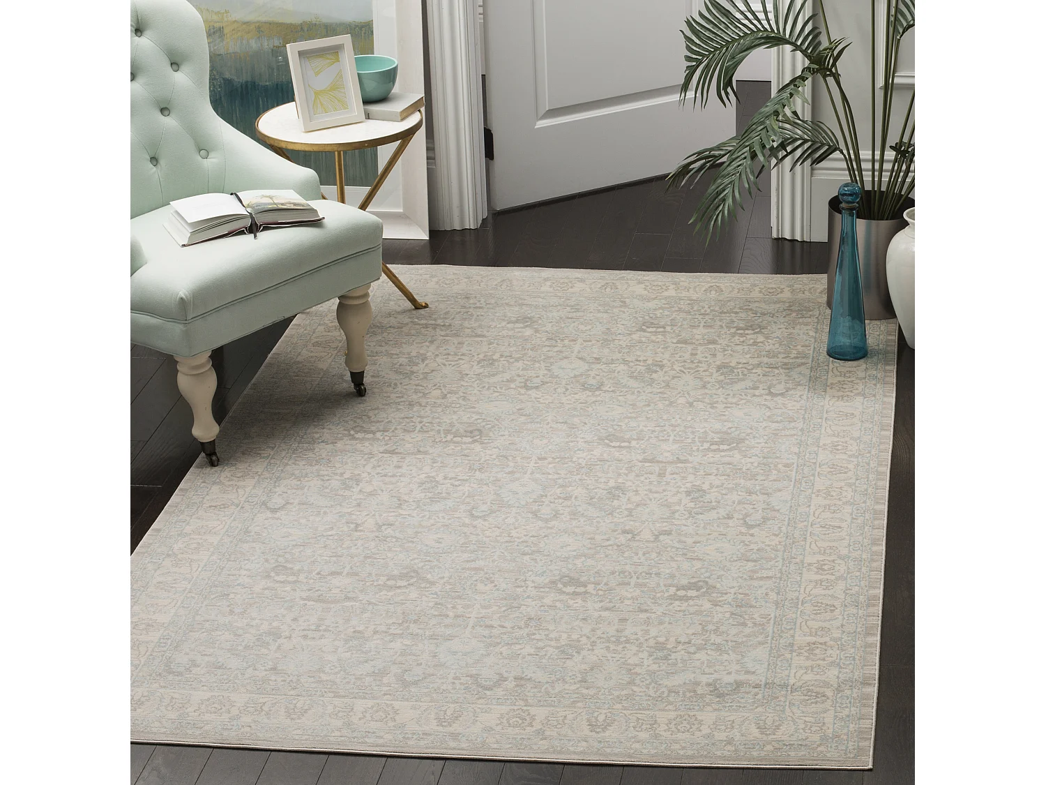 Tapis Gris/Neutre 155 X 229 cm - Solene