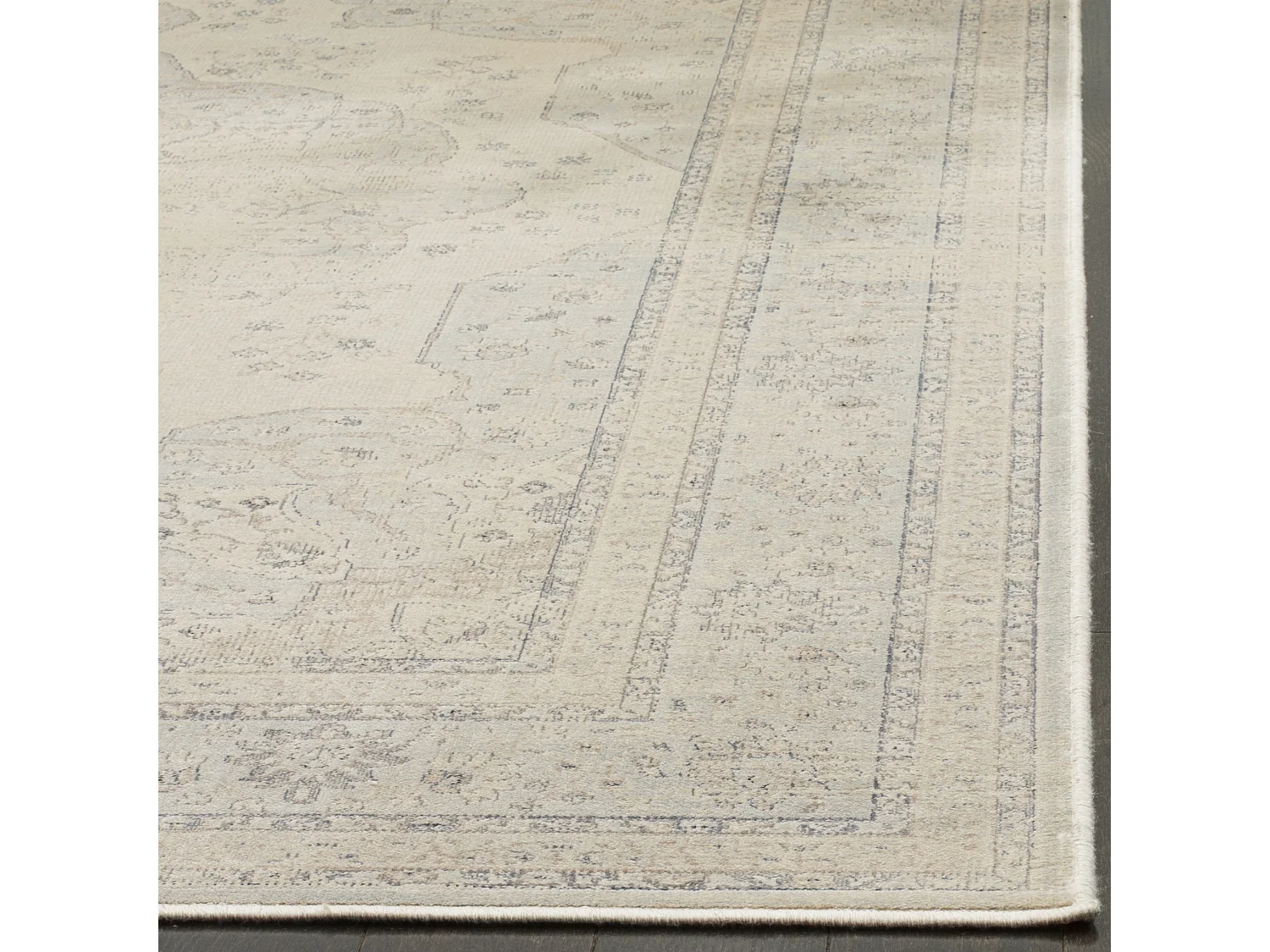 Tapis Bleu/Neutre 122 X 170 cm - Chloe
