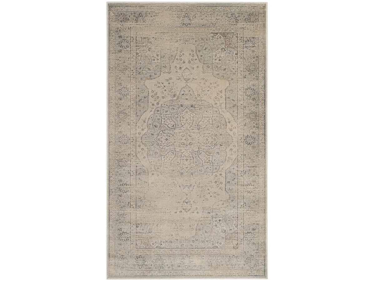 Tapis Bleu clair/Crème 122 x 170 cm - Chloe