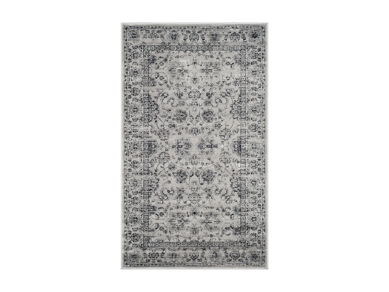 Tapis Gris/Neutre 122 X 170 cm - Sarcelles