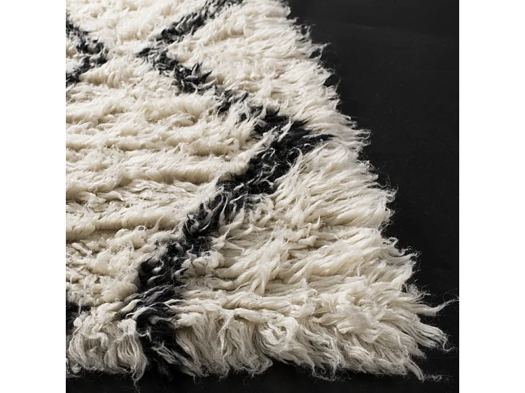 Tapis Noir/Neutre 160 X 229 cm - Boho-Chic