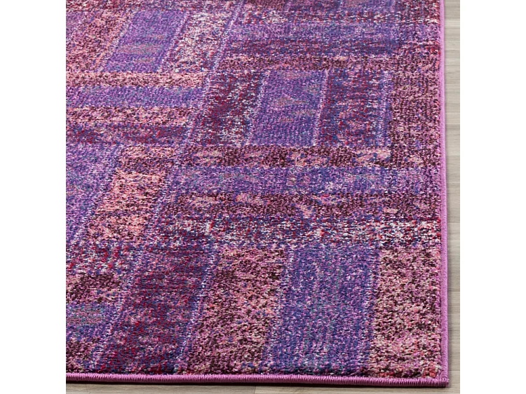 Tapis Violet/Multicolore 155 X 231 cm - Jax