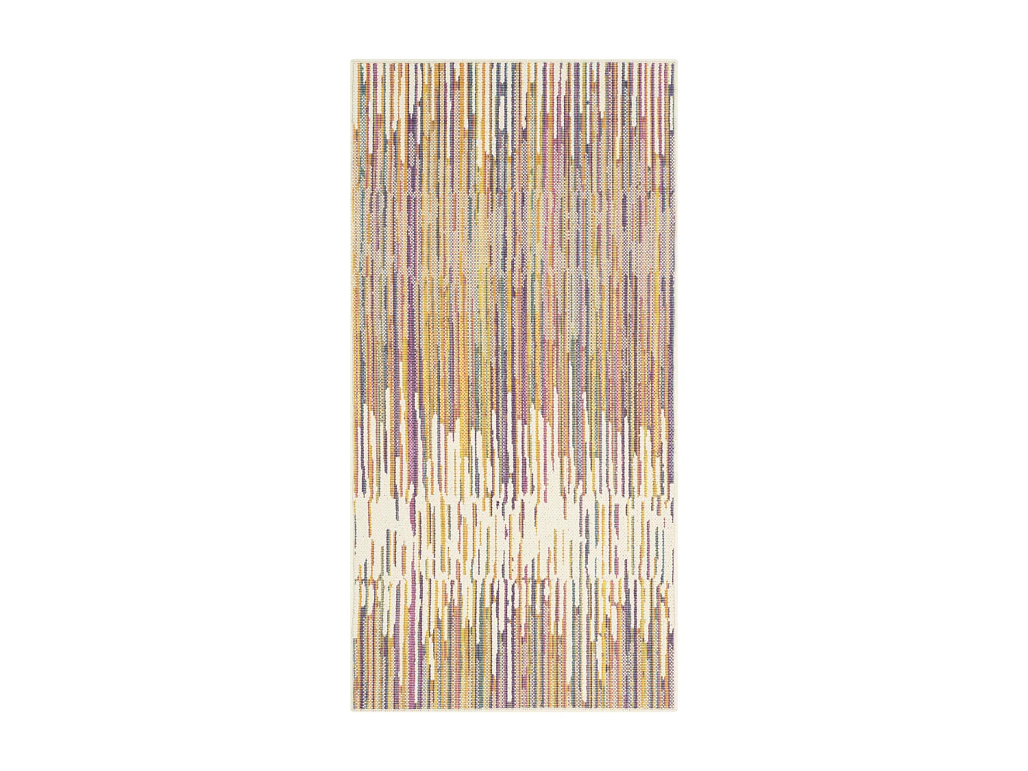 Tapis Neutre/Multicolore 122 X 170 cm - Marta