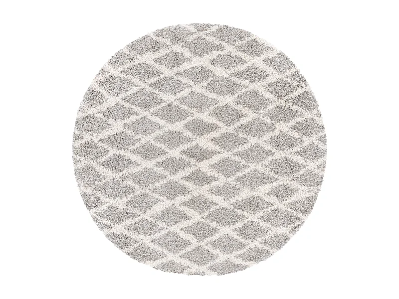 Tapis Gris/Neutre 155 X 155 cm - Nador