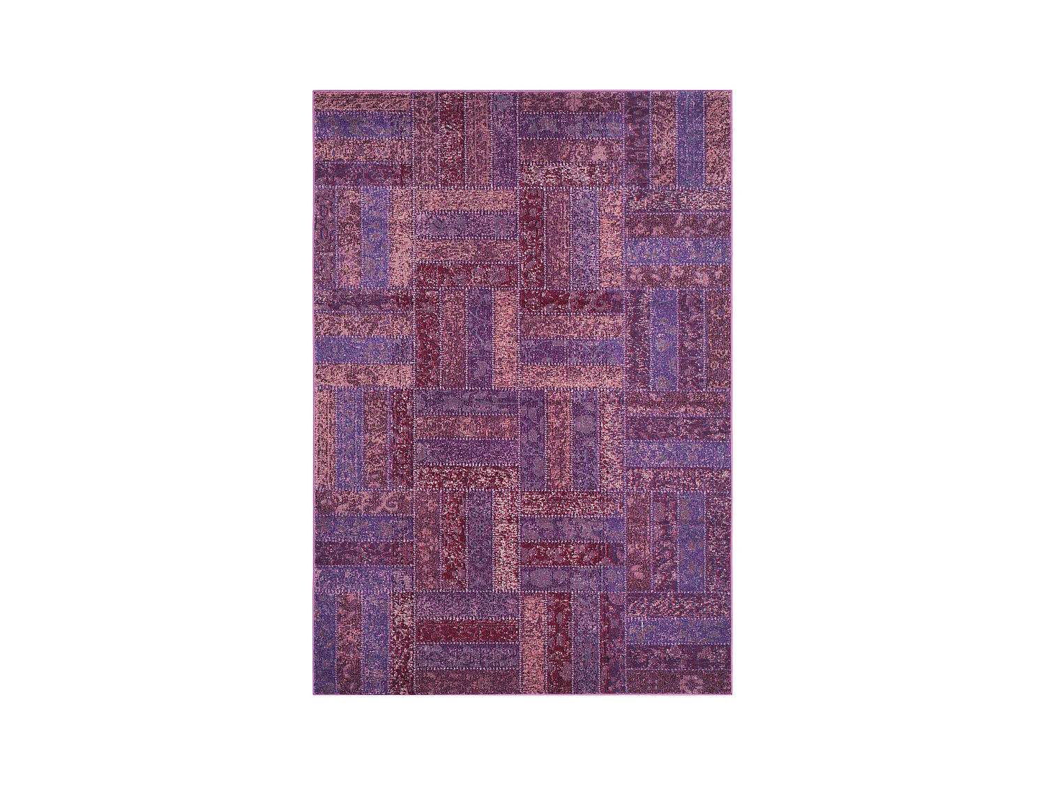 Tapis Violet/Multicolore 122 X 170 cm - Jax