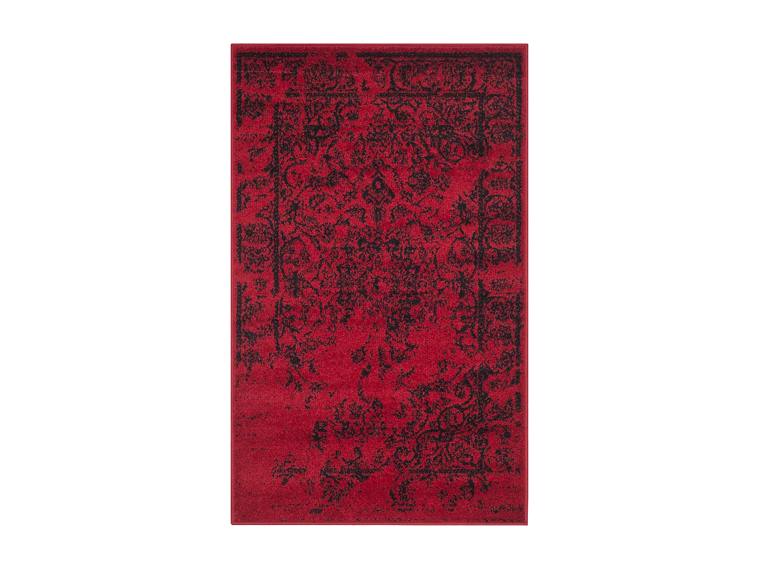 Tapis Rouge/Noir 122 X 183 cm - Justyna