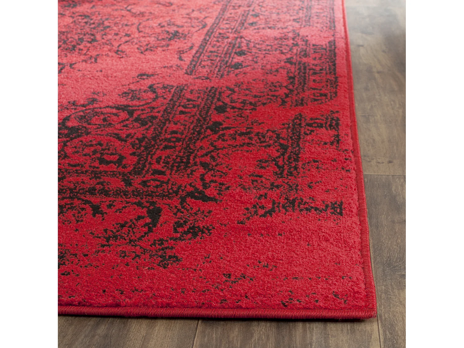 Tapis Rouge/Noir 122 X 183 cm - Justyna