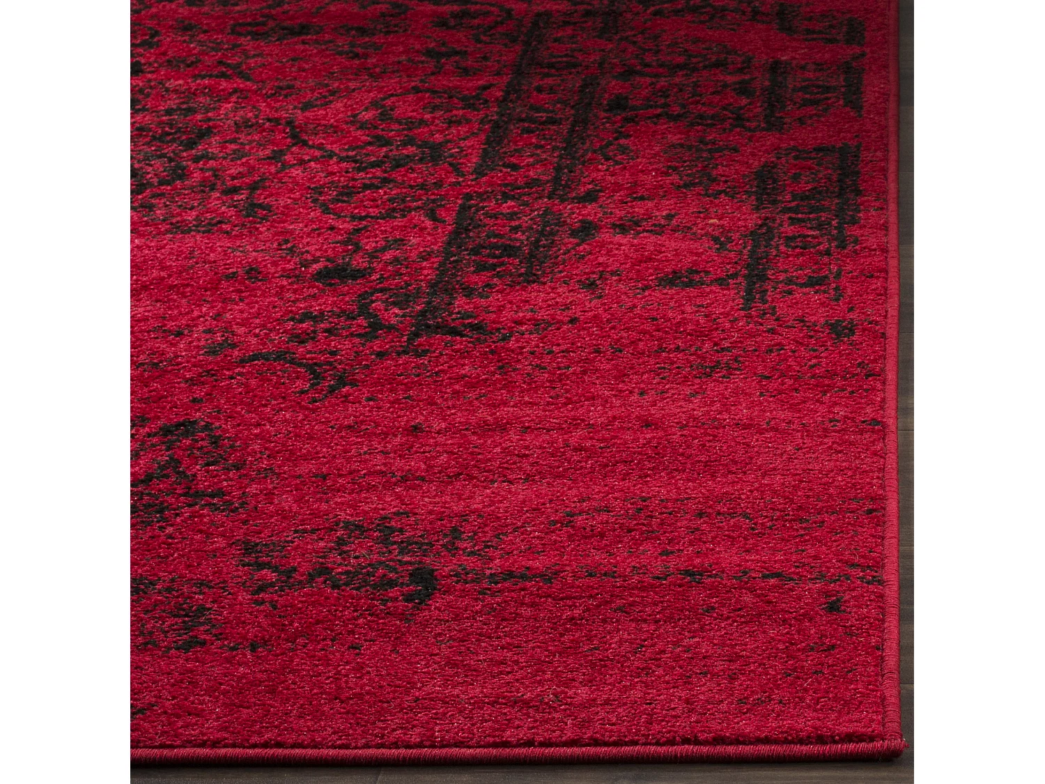 Tapis Rouge/Noir 122 X 183 cm - Justyna