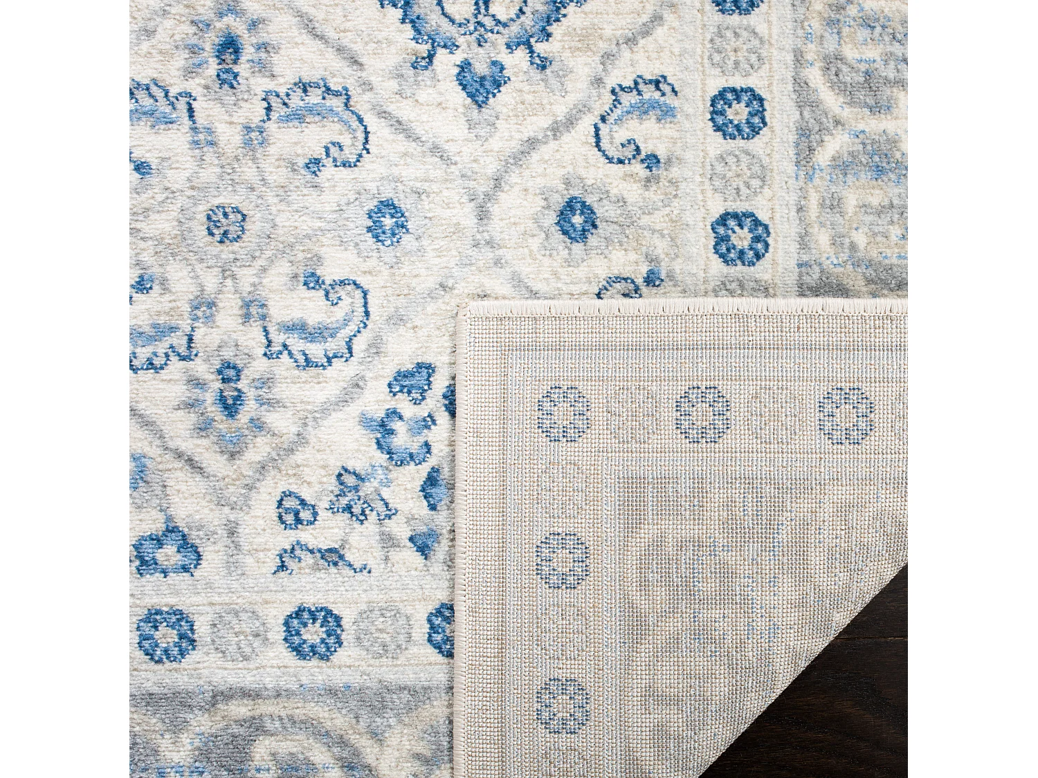 Tapis Gris/Bleu 160 X 229 cm - Teresse