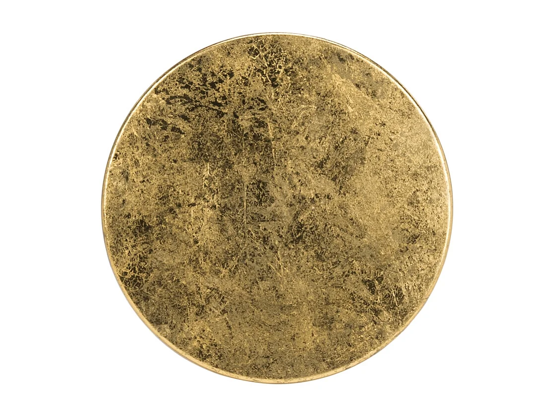 Tabouret de bar & de comptoir Bleu marine et or 43 X 43 X 60.96 cm - Alvira