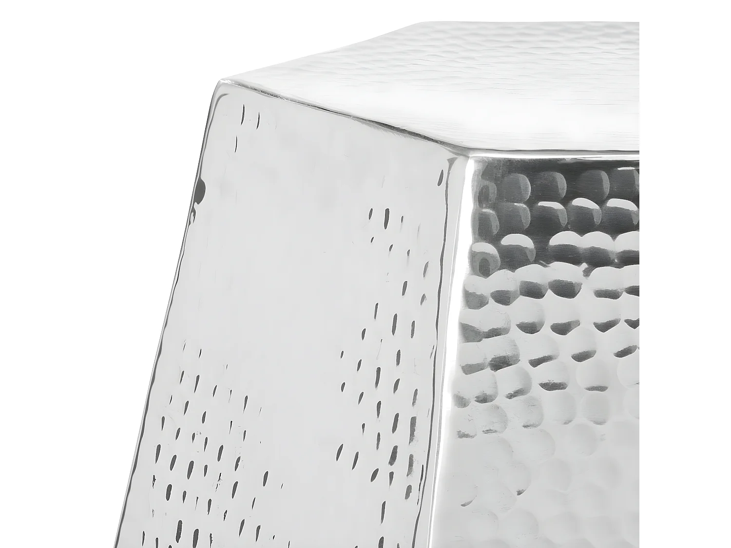 Tabouret Argent 43 X 55 X 53.34 cm - Metha
