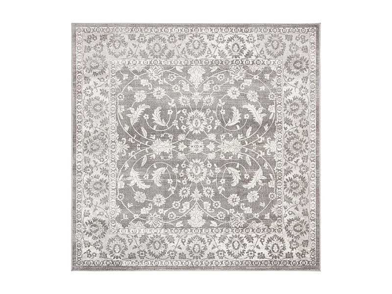 Tapis Neutre/Gris 201 X 201 cm - Ciara