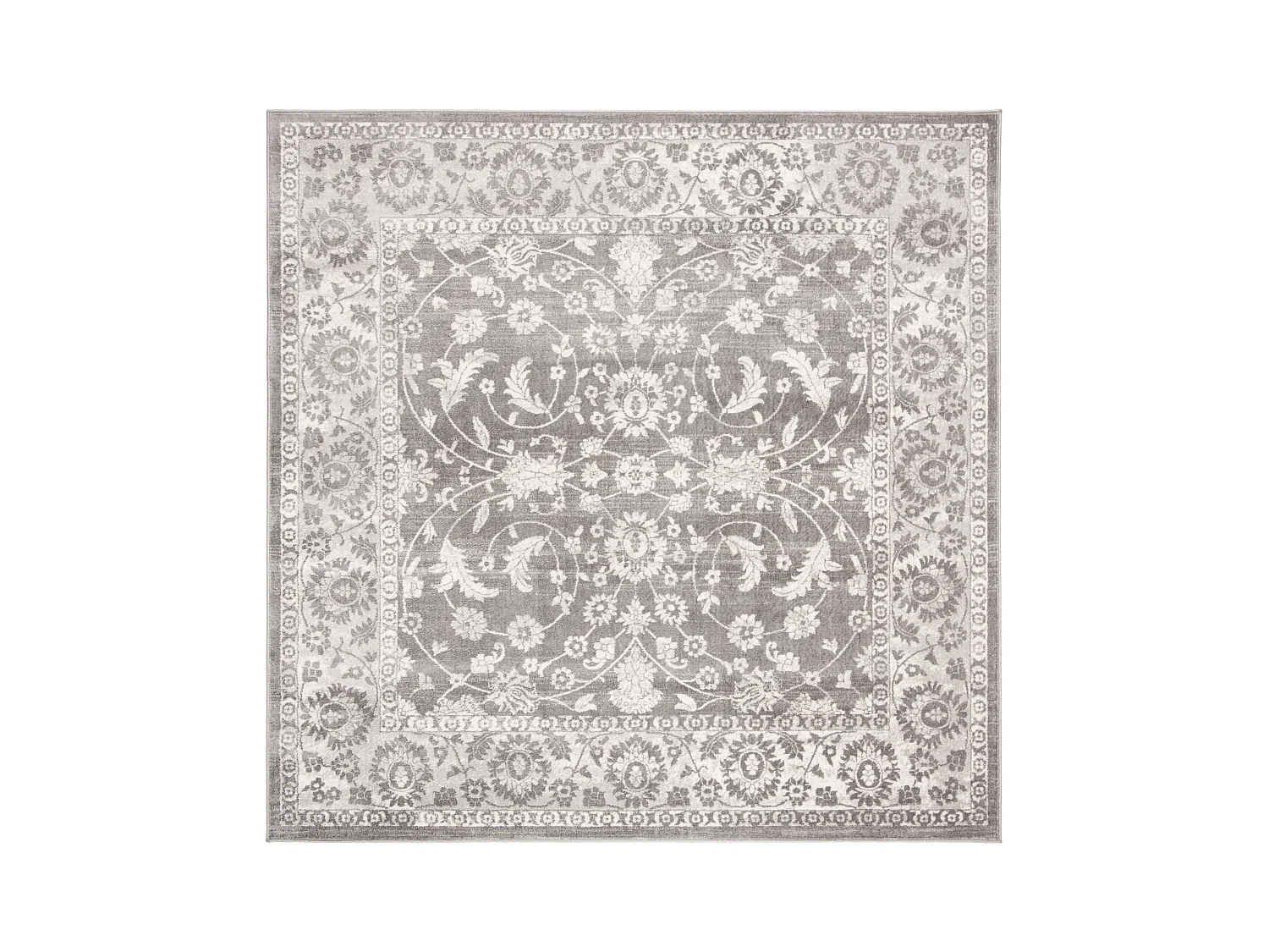 Tapis Neutre/Gris 201 X 201 cm - Ciara