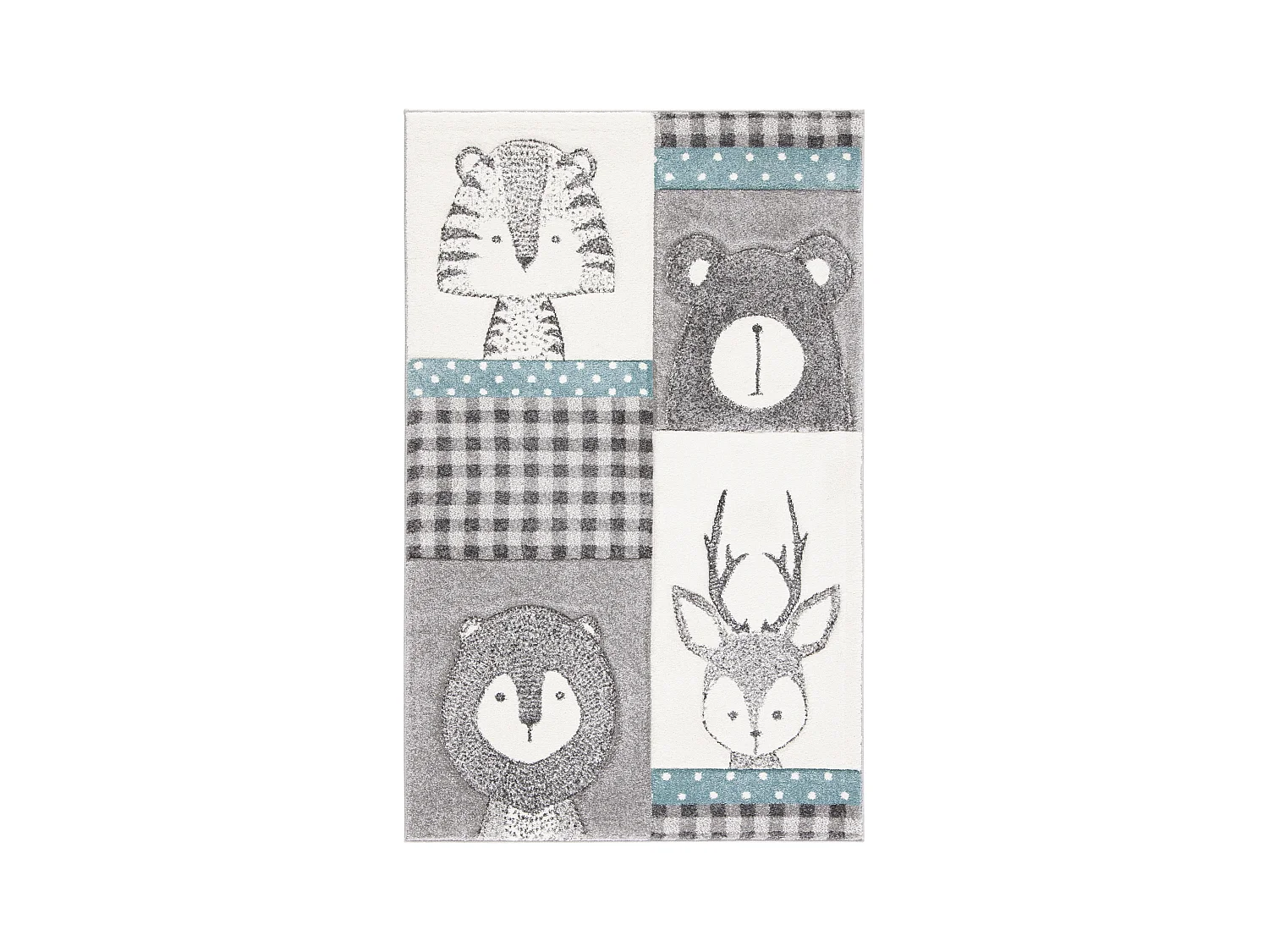 Tapis Gris/Neutre 99 X 160 cm - Autumn