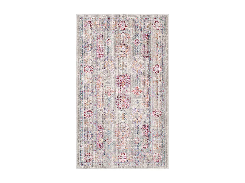 Tapis Gris/Rose 122 X 183 cm - Pierre