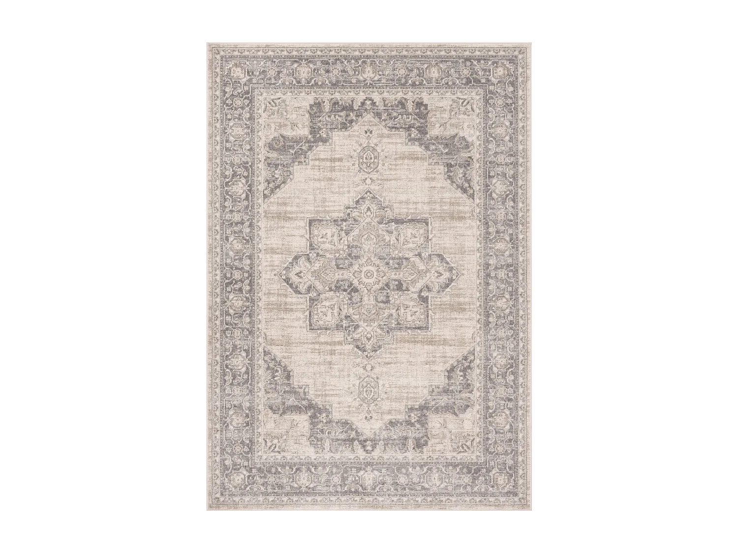Tapis Neutre/Gris 160 X 229 cm - Ella