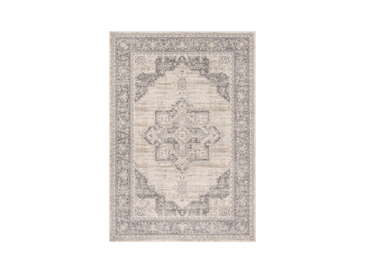 Tapis Neutre/Gris 160 X 229 cm - Ella