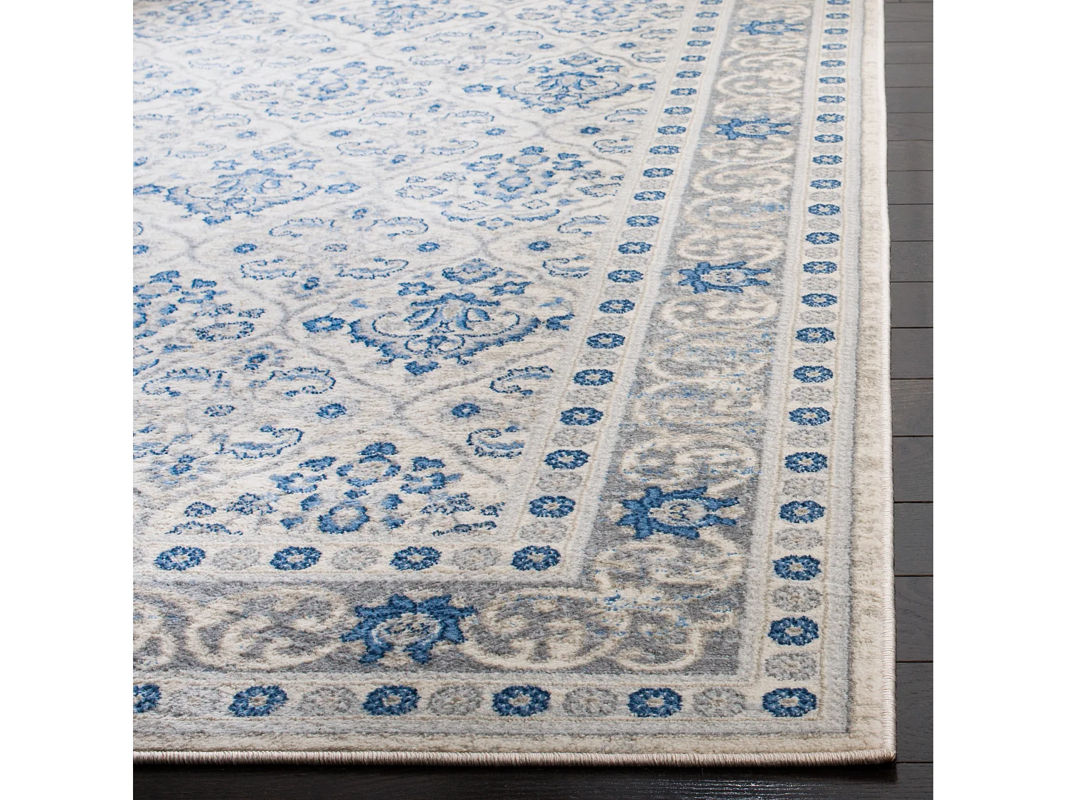 Tapis Gris/Bleu 183 X 274 cm - Teresse