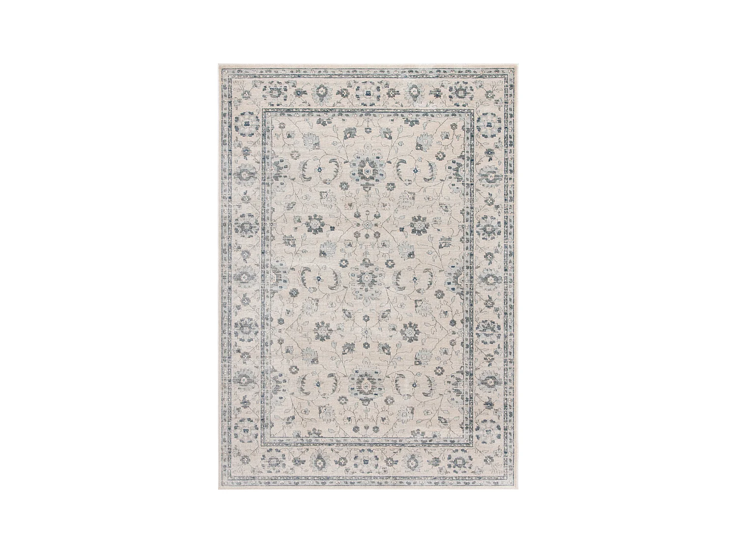 Tapis Bleu/Gris/Neutre 160 X 229 cm - Sansa