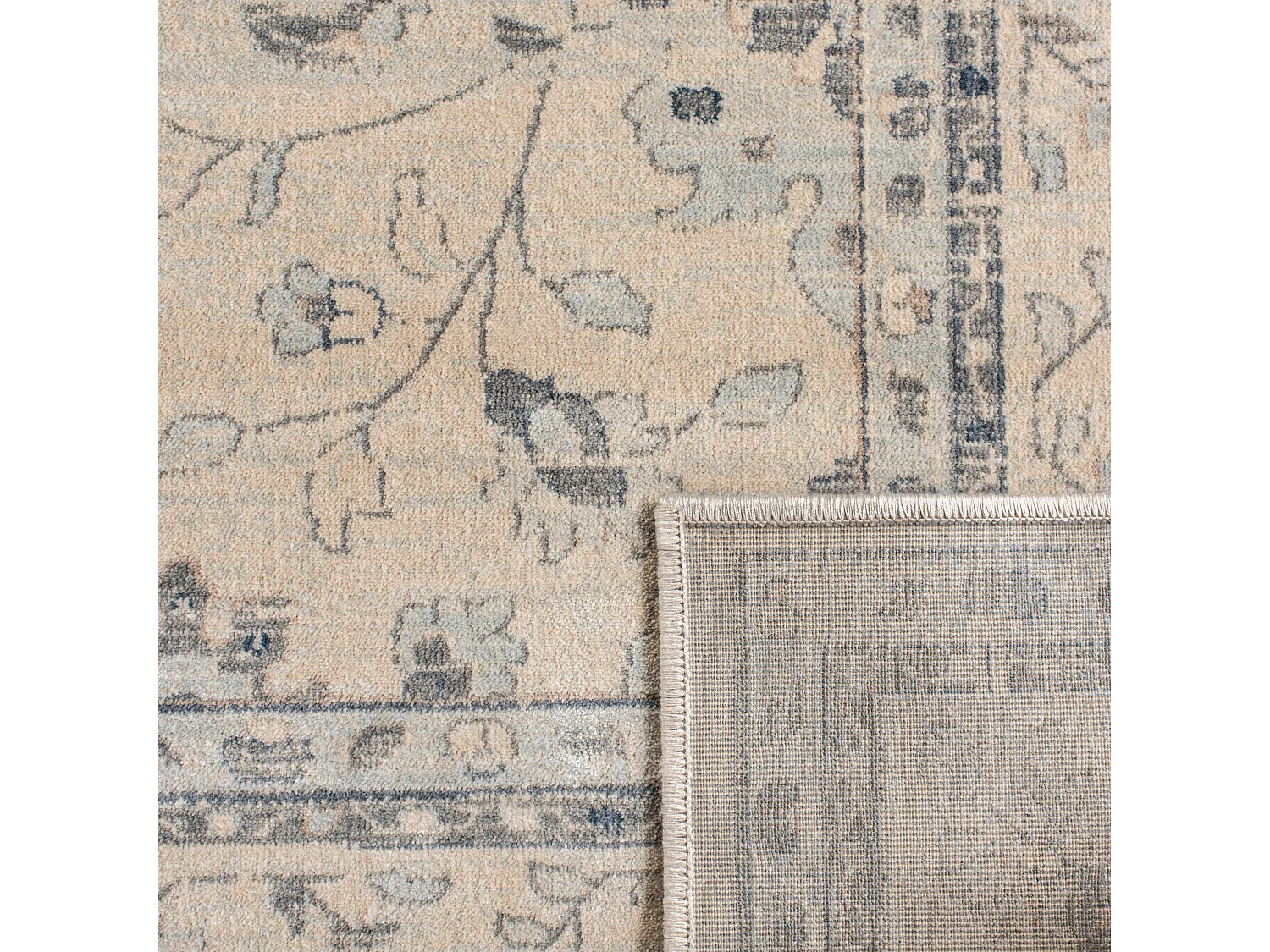 Tapis Bleu/Gris/Neutre 160 X 229 cm - Sansa