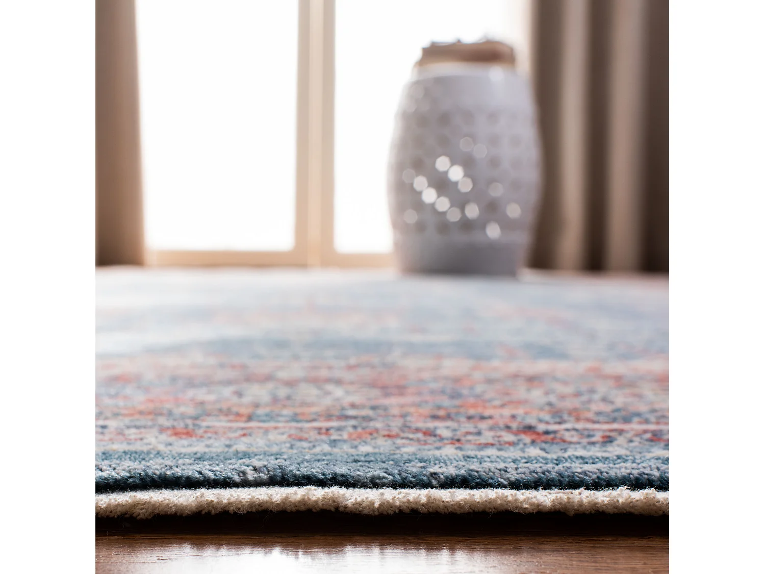 Tapis Bleu/Rouge 152 X 244 cm - Anaya