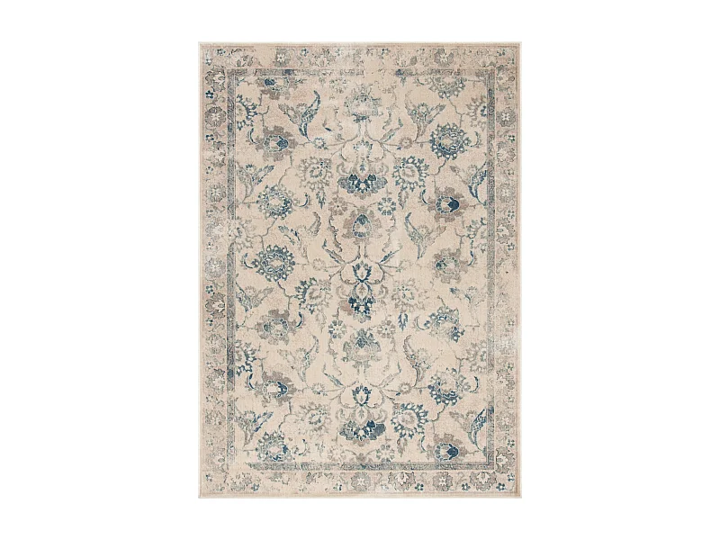 Tapis Neutre/Bleu 160 X 229 cm - Rowena