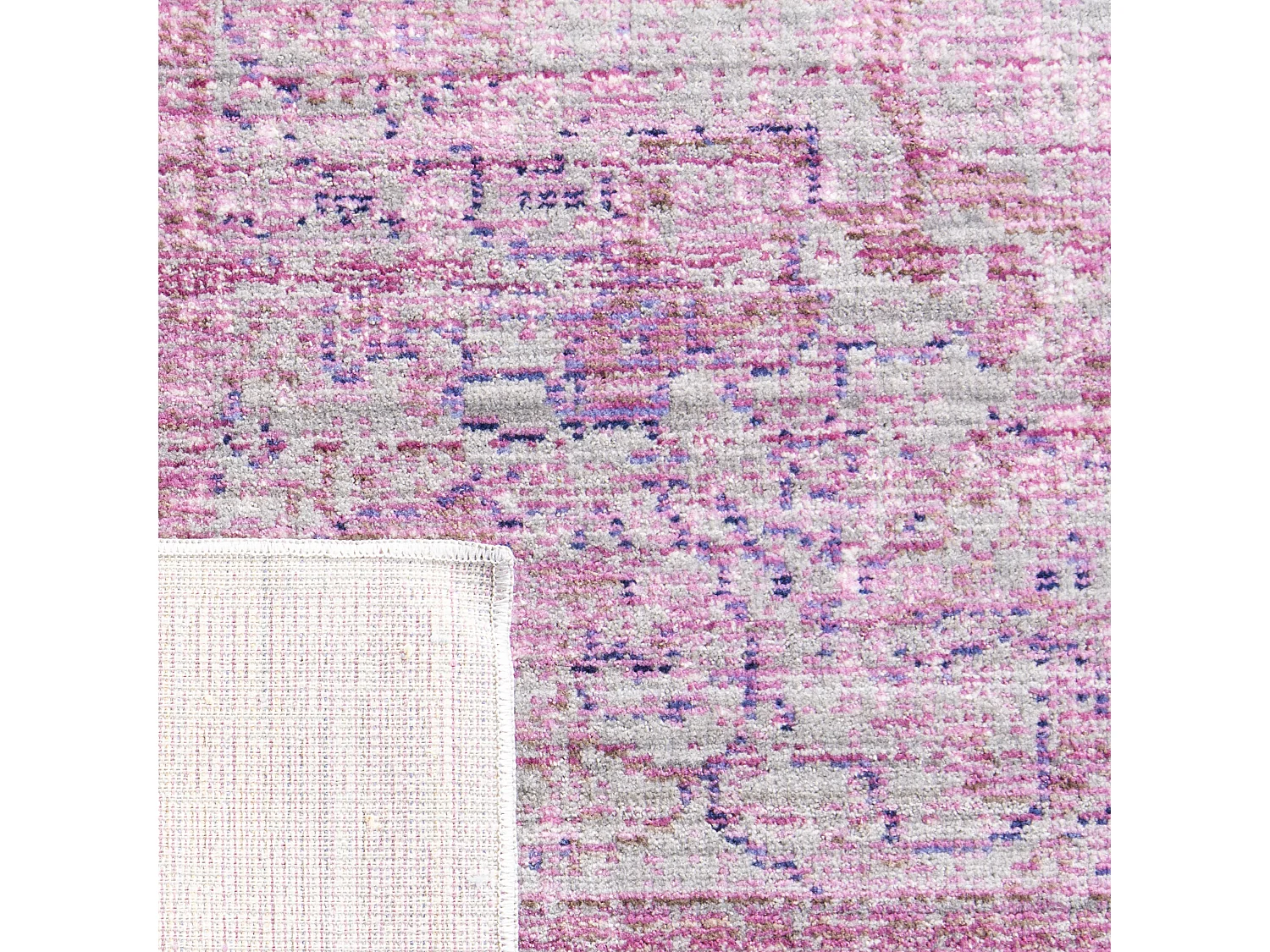 Tapis Rose/Multicolore 69 X 244 cm - Haven