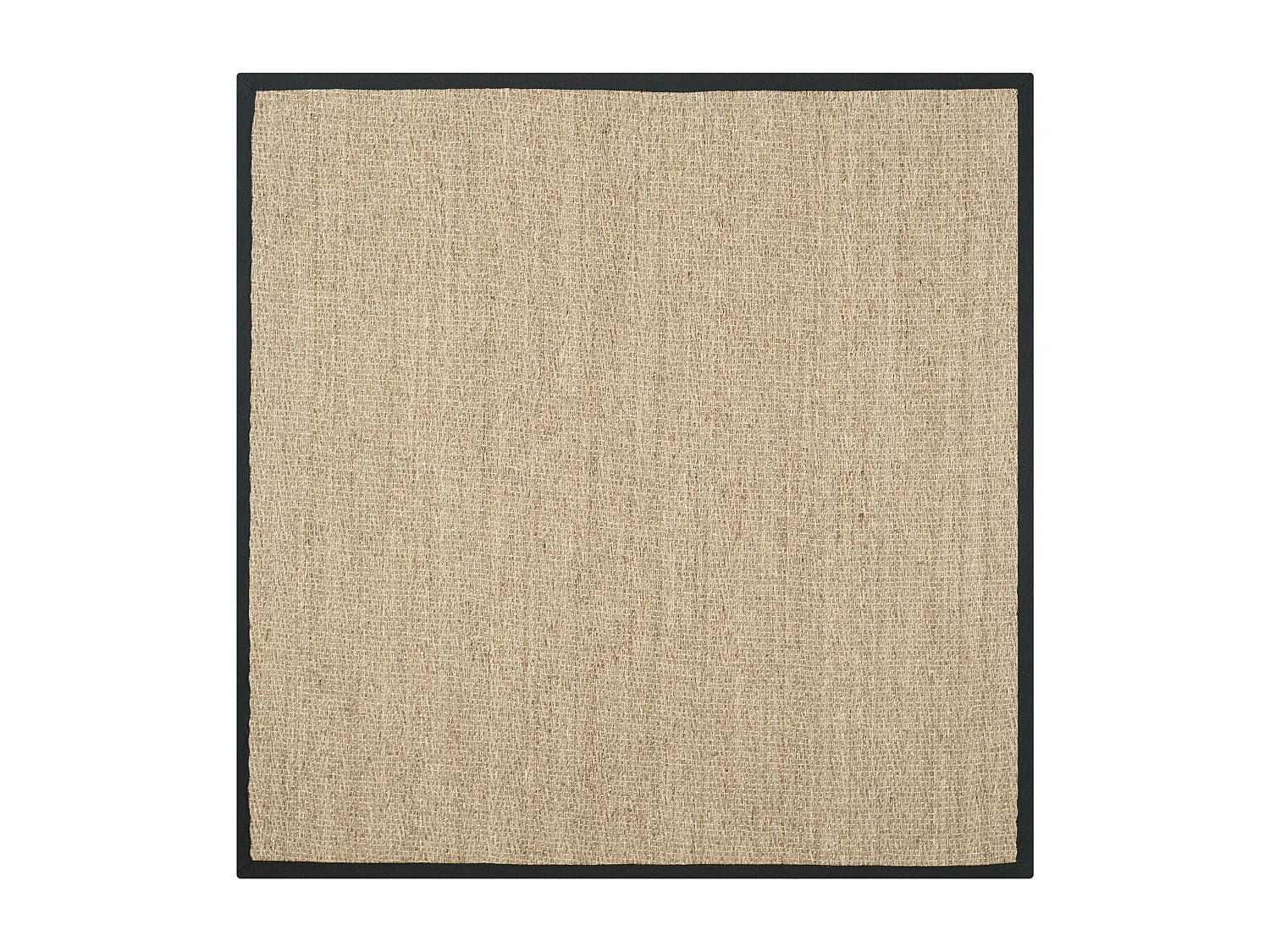 Tapis Neutre/Noir 183 X 183 cm - Winifred