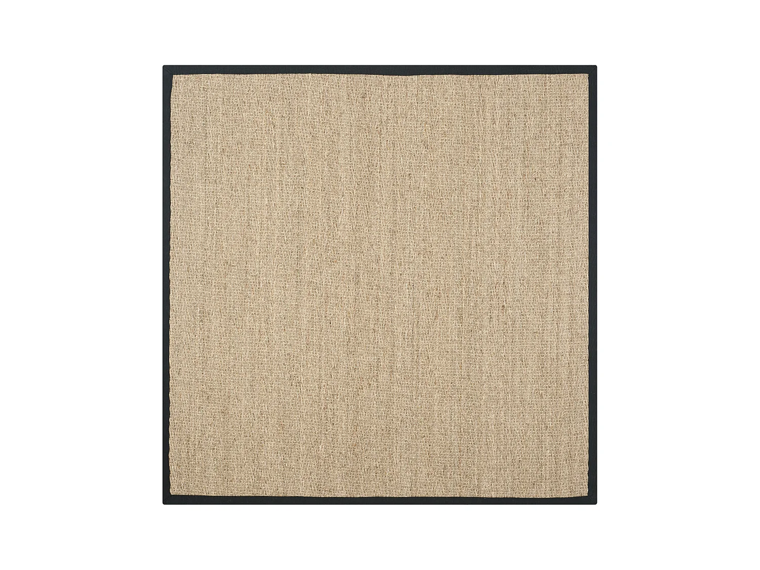 Tapis Neutre/Noir 183 X 183 cm - Winifred