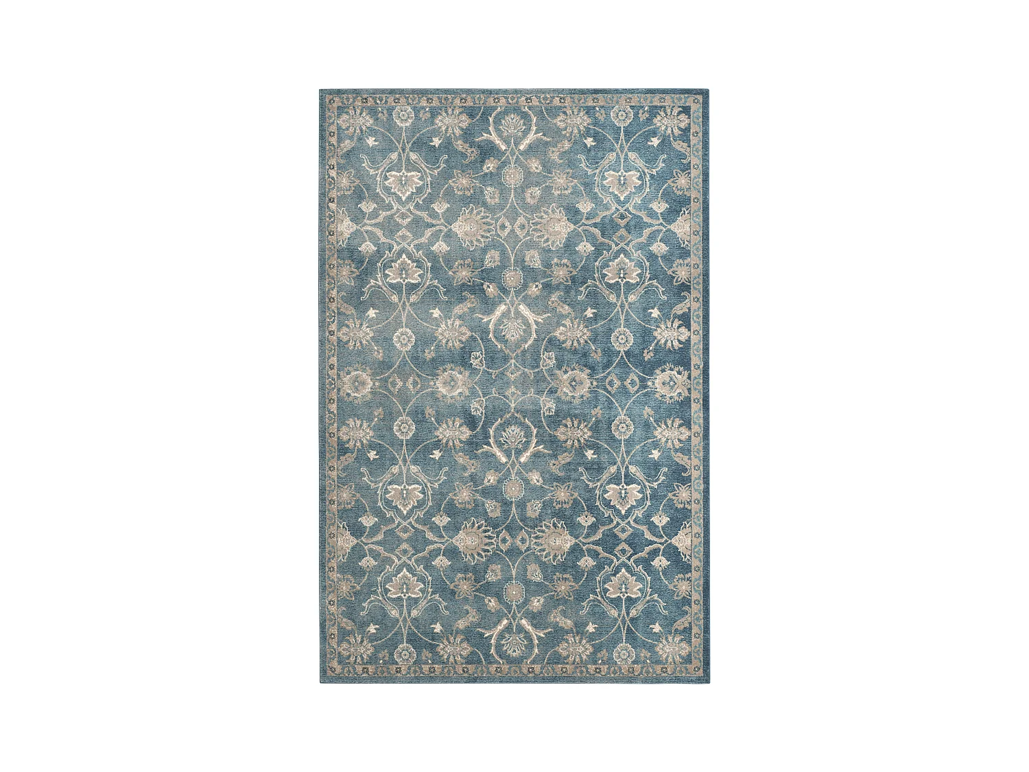 Tapis Bleu/Neutre 201 X 279 cm - Corina