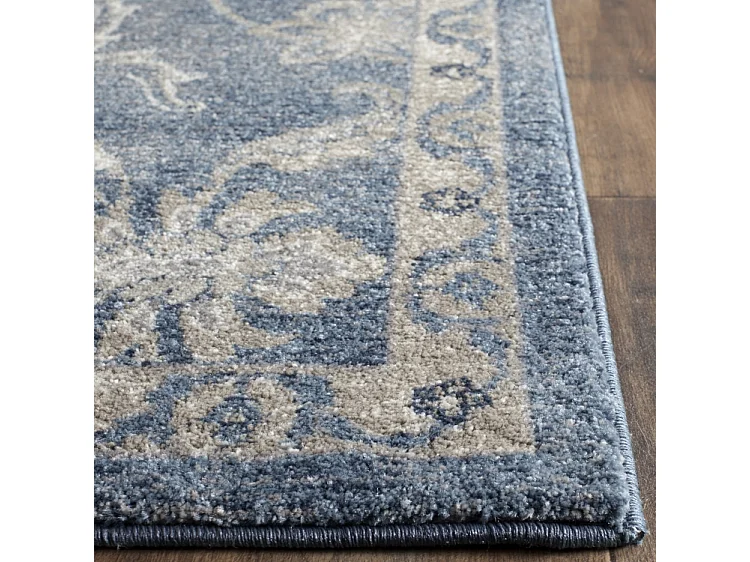 Tapis Bleu/Neutre 201 X 279 cm - Corina