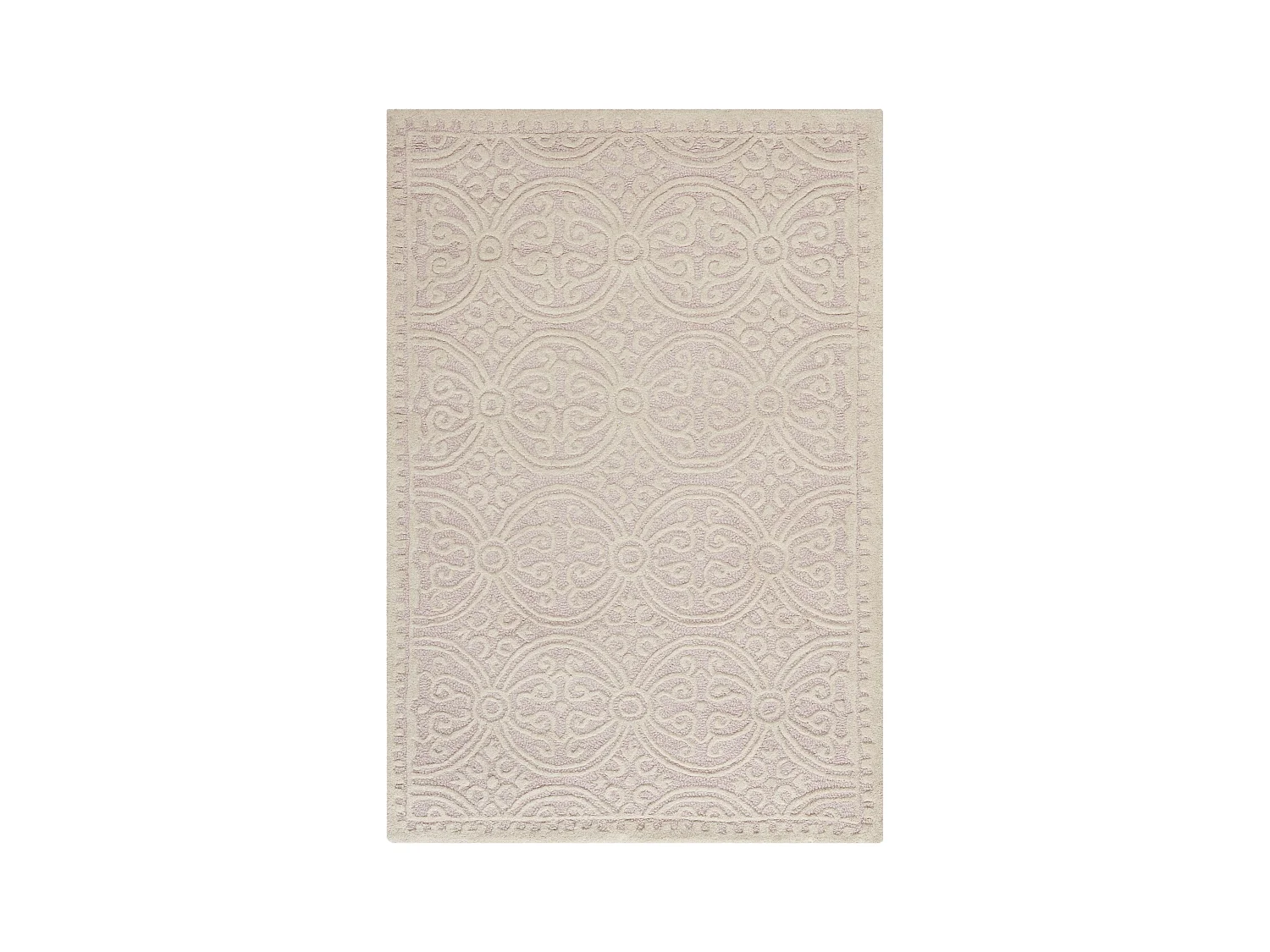 Tapis Rose/Neutre 122 X 183 cm - Roby