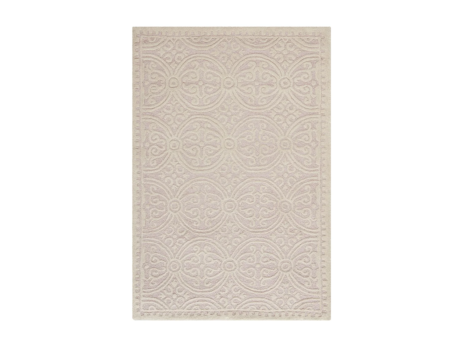 Tapis Rose/Neutre 122 X 183 cm - Roby