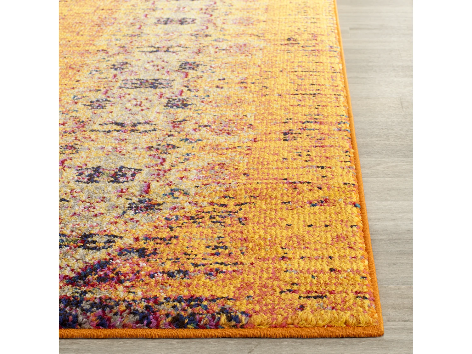Tapis Orange/Multicolore 122 X 170 cm - Silvia