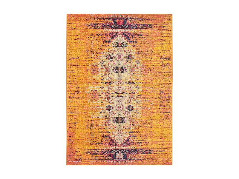 Tapis Orange/Multicolore 122 X 170 cm - Silvia