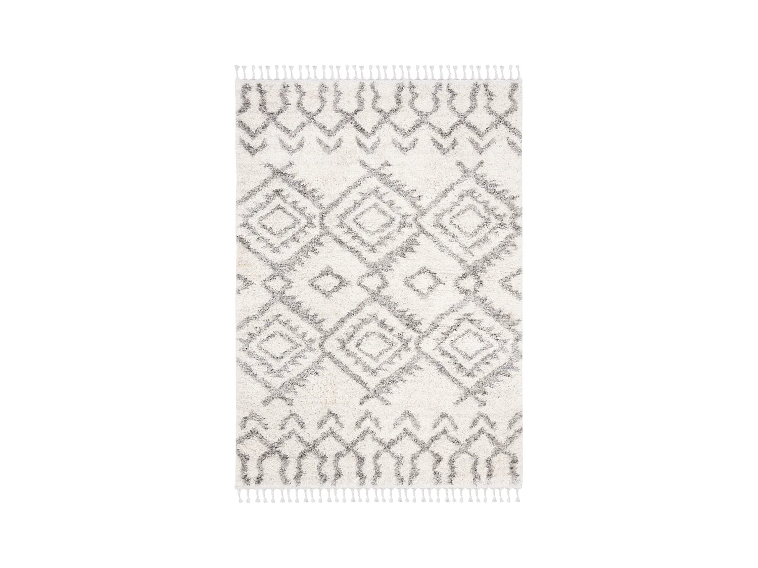 Tapis Neutre/Gris 99 X 160 cm - Berkane