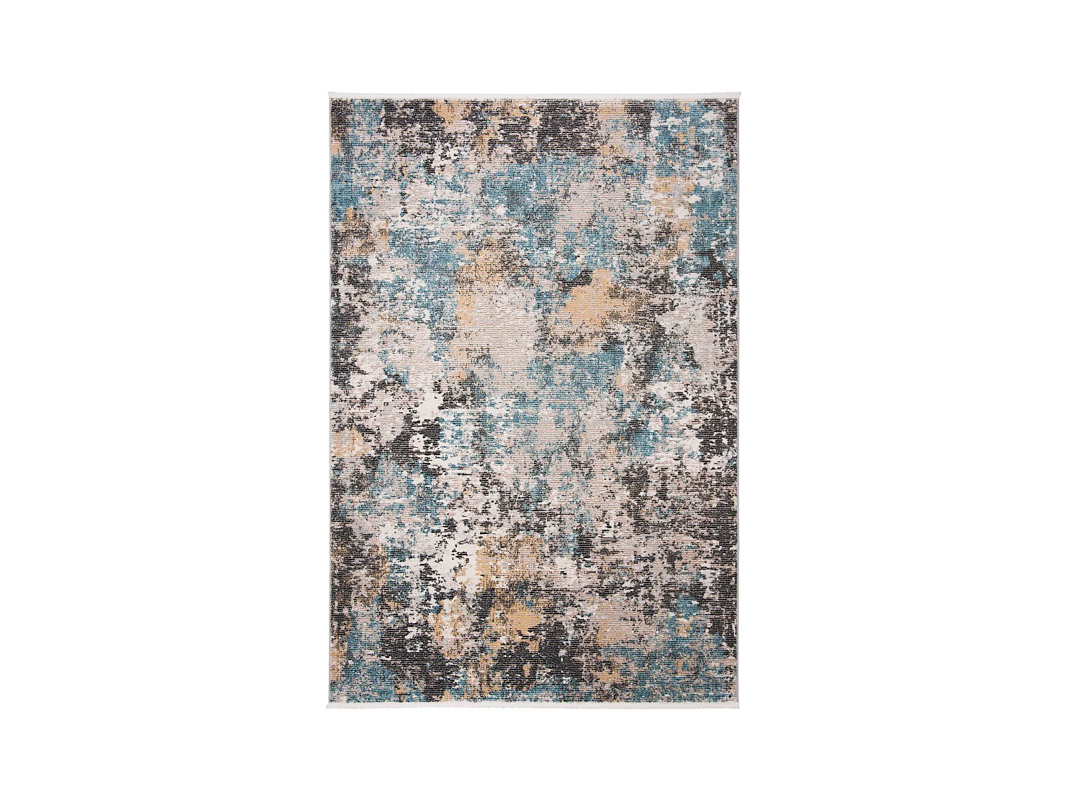 Tapis Gris/Bleu 122 X 183 cm - Brittany
