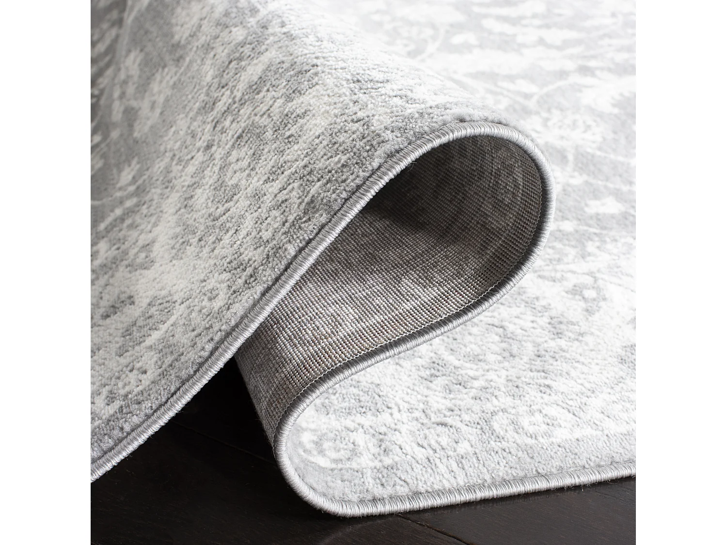 Tapis Neutre/Gris 122 X 183 cm - Ciara