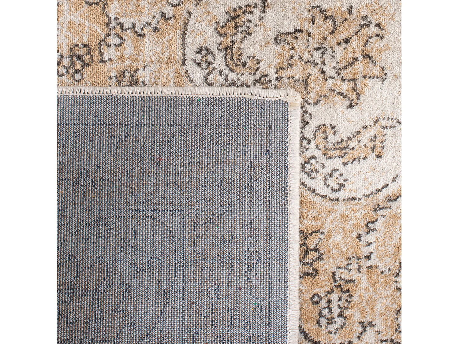 Tapis Neutre/Blanc 99 X 160 cm - Brooke