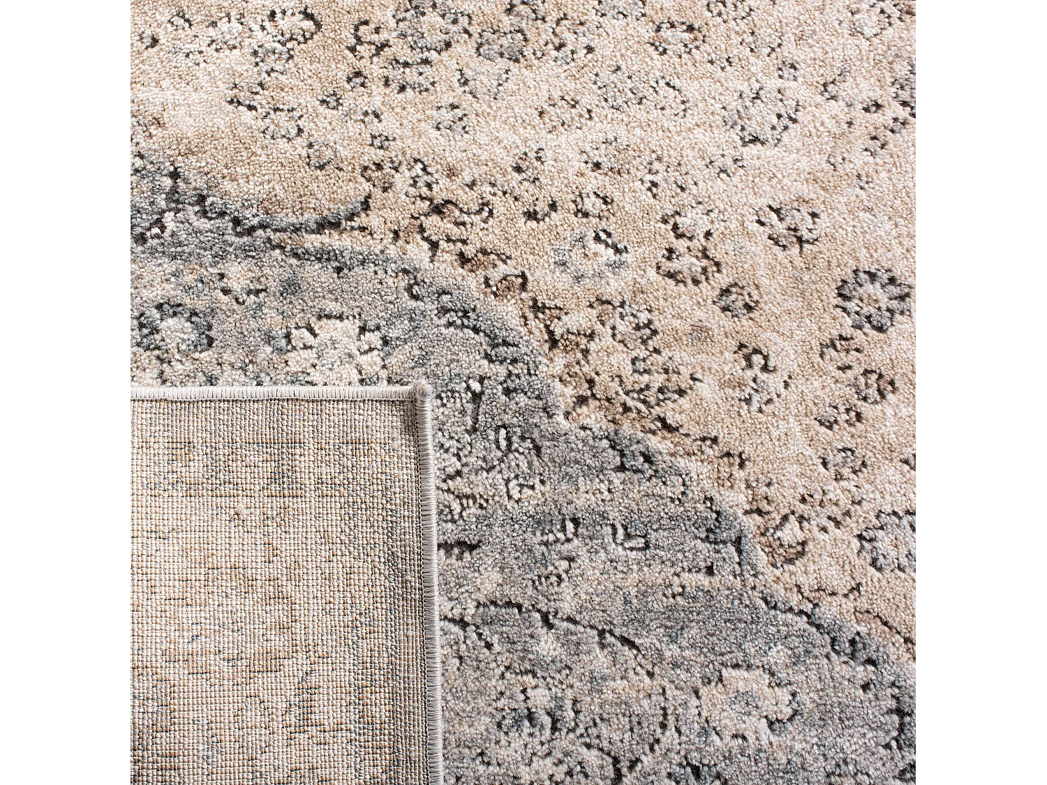 Tapis Neutre/Gris 61 X 91 cm - Marianna