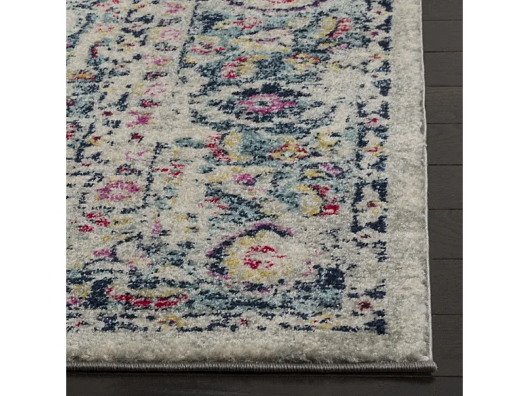 Tapis Gris/Rose 160 X 229 cm - Madeline