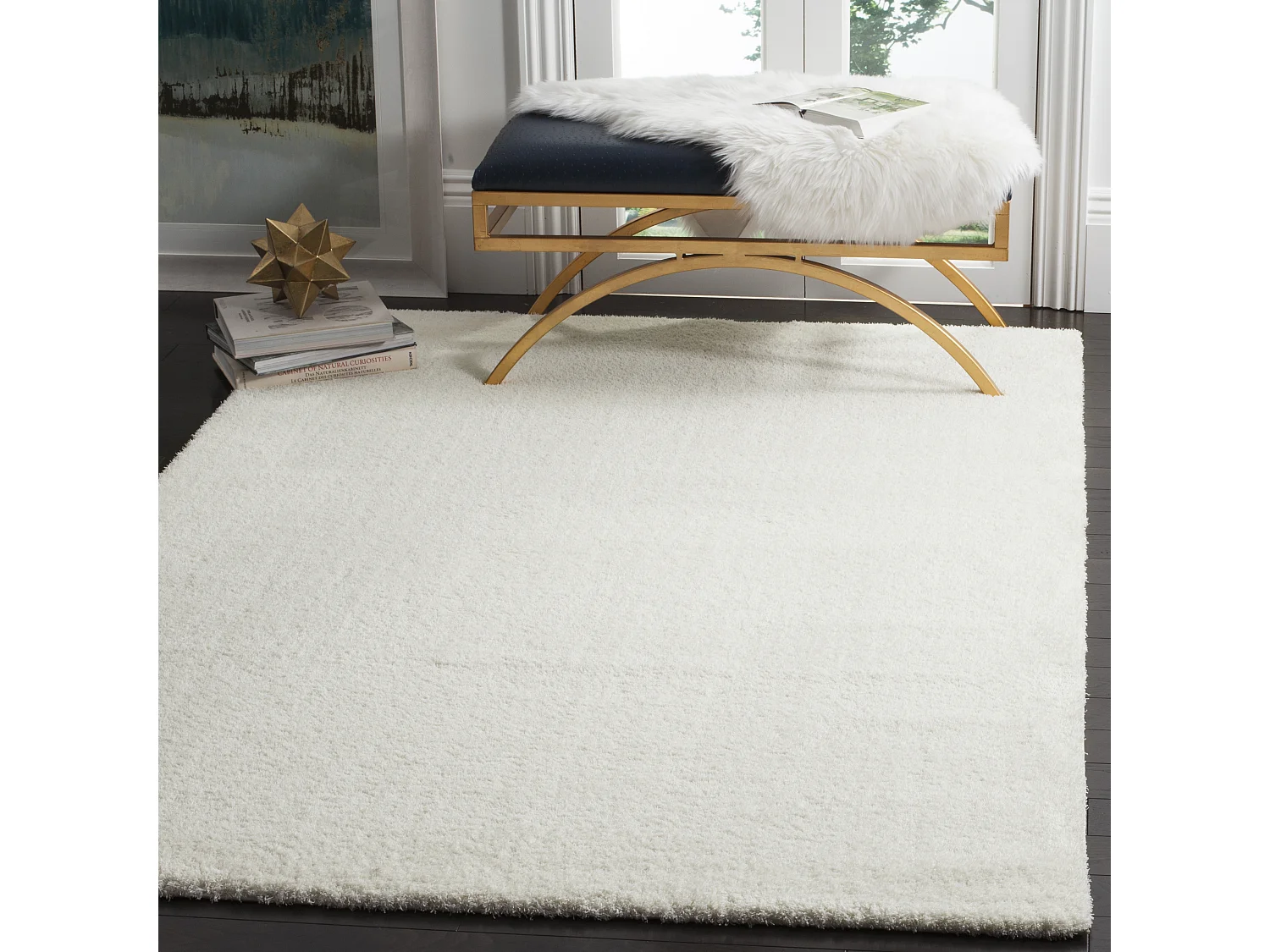 Tapis Blanc 155 X 229 cm - Robyn