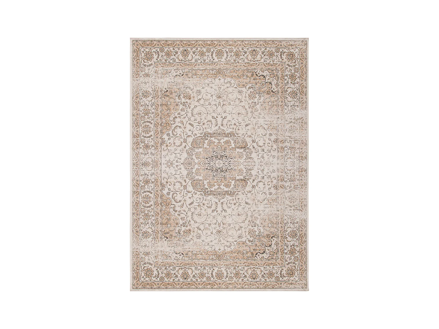 Tapis Neutre/Blanc 122 X 183 cm - Brooke