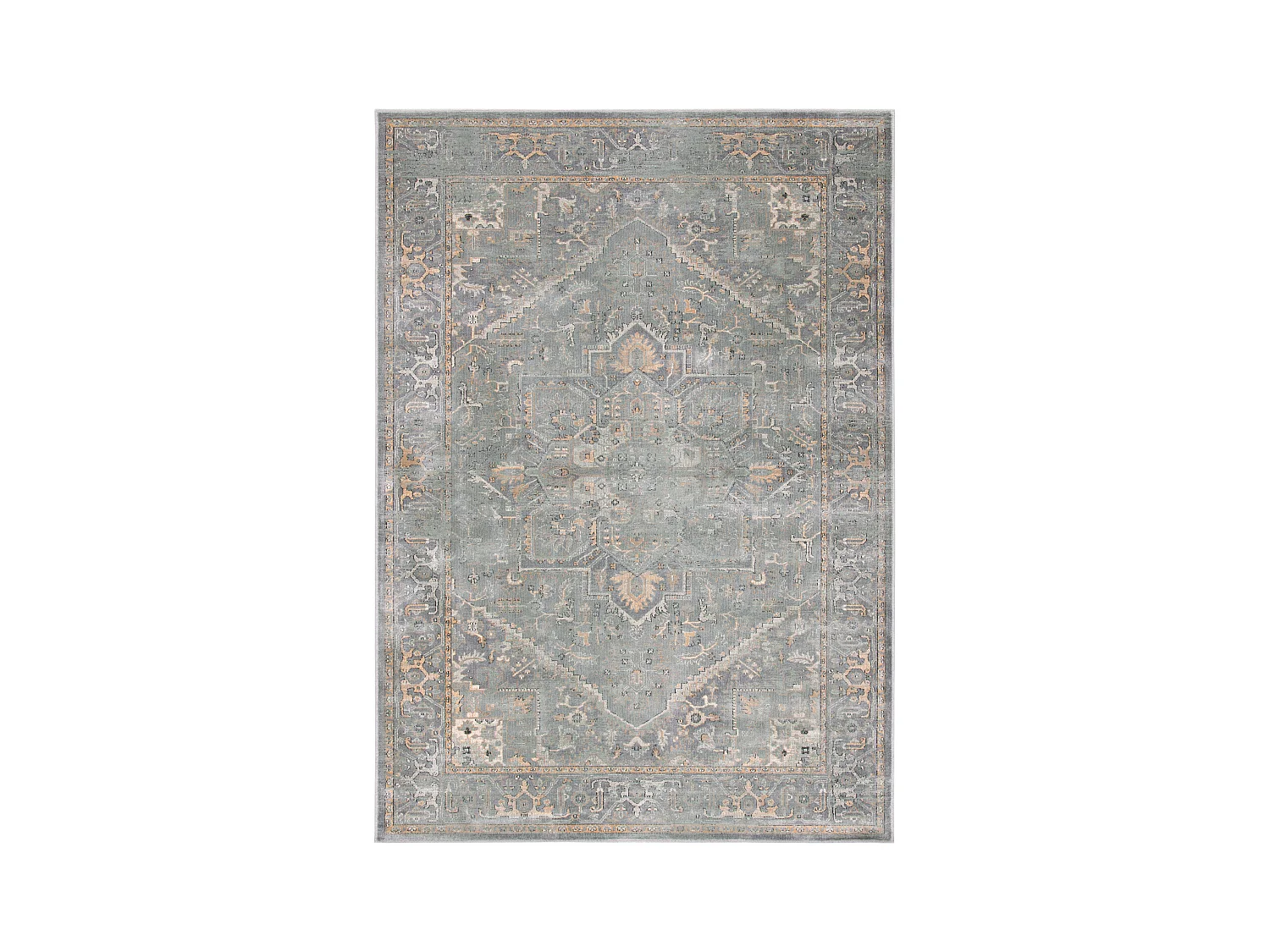 Tapis Gris/Multicolore 160 X 229 cm - Maxime