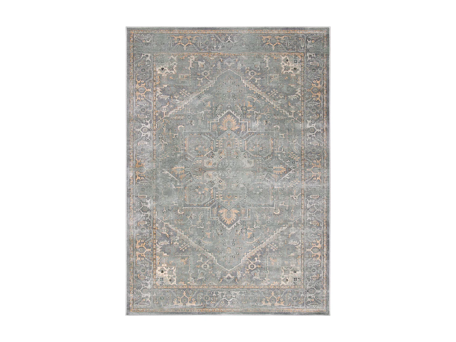 Tapis Gris/Multicolore 160 X 229 cm - Maxime