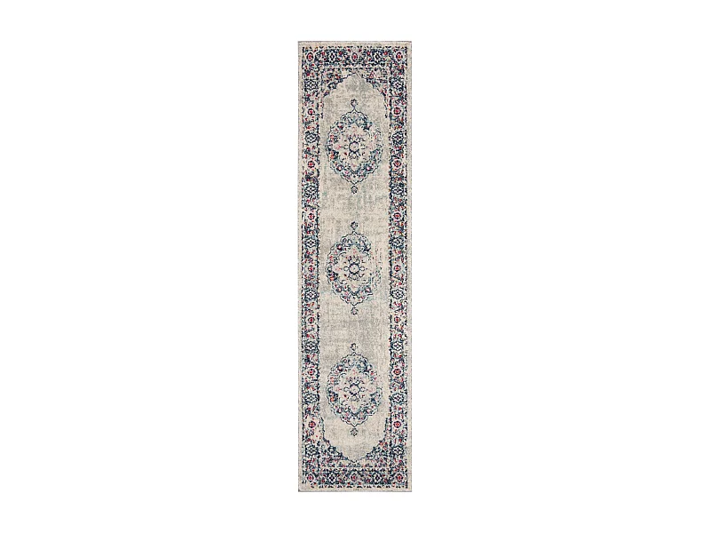 Tapis Gris/Rose 61 X 244 cm - Madeline
