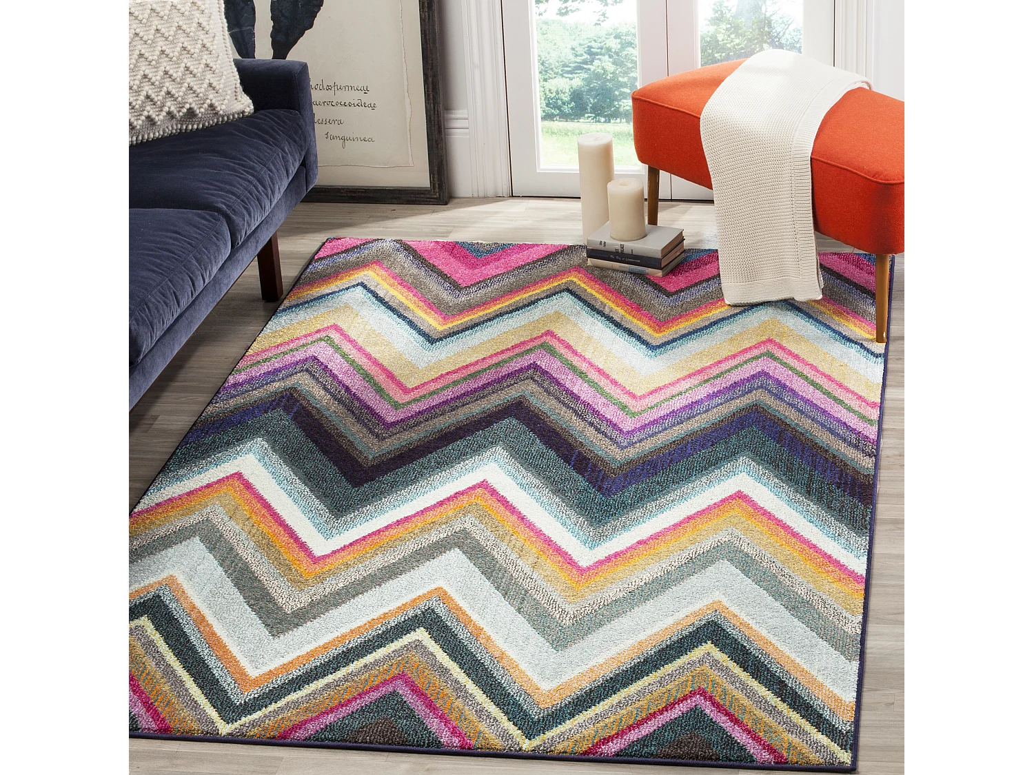 Tapis Multicolore 122 X 170 cm - Vista