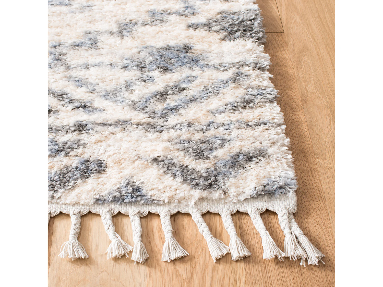 Tapis Neutre/Bleu Marine 160 X 229 cm - Azrou