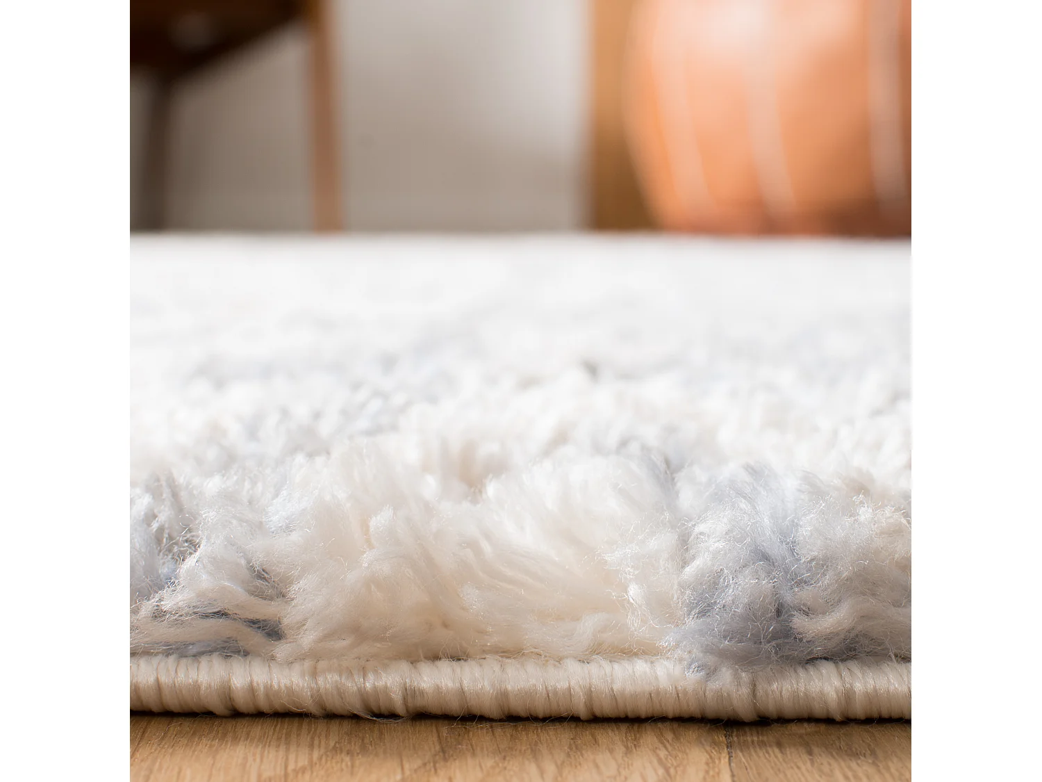 Tapis Neutre/Bleu Marine 160 X 229 cm - Azrou