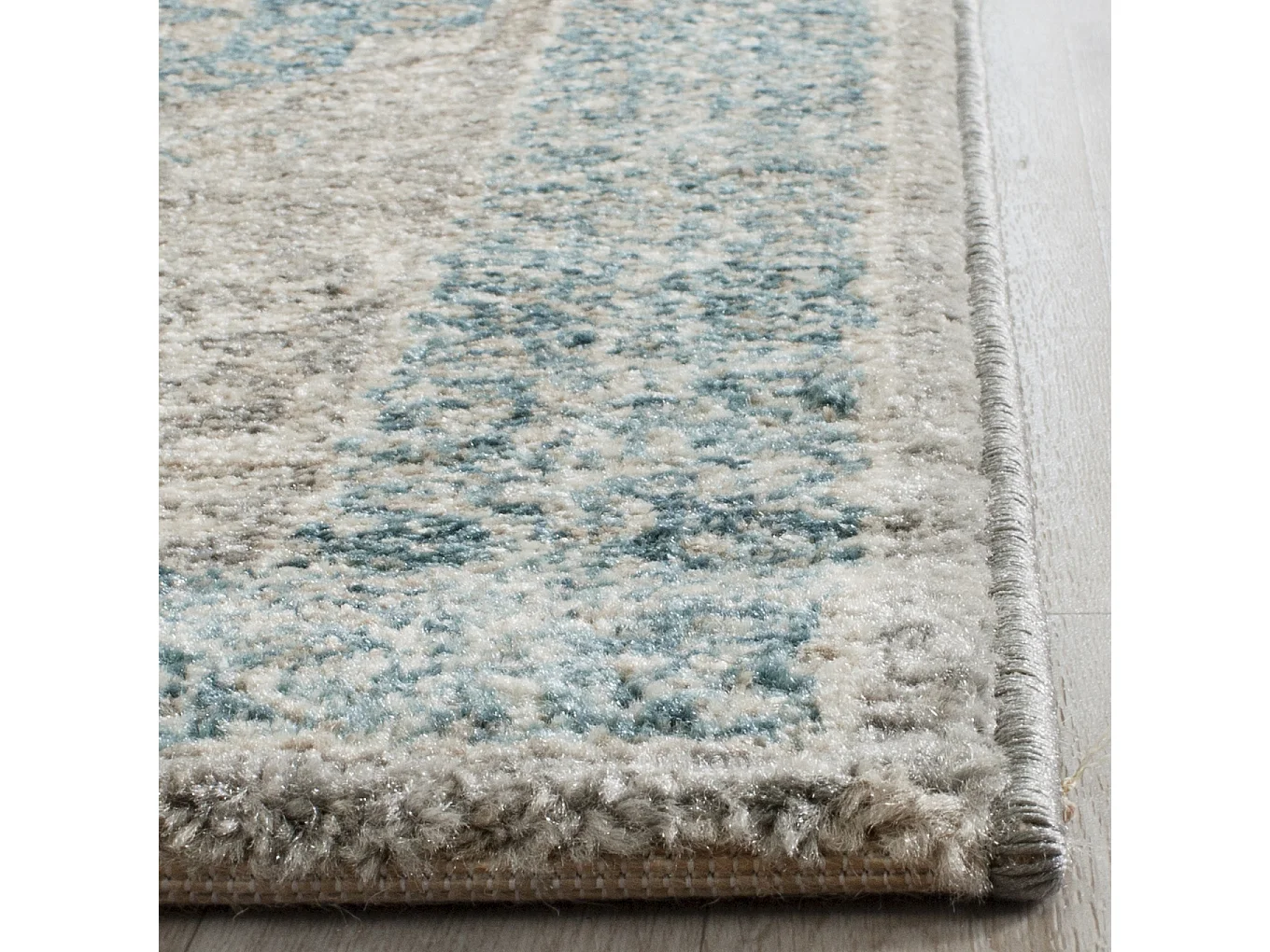 Tapis Gris/Bleu 122 X 170 cm - Kameni